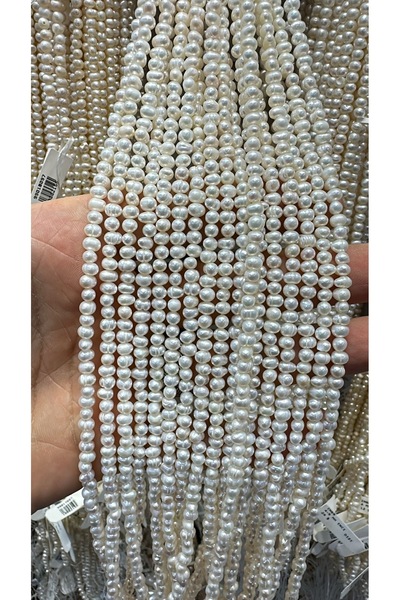 DURAN TAKI TASARIM Gerçek İnci Dizi (5-6 mm )