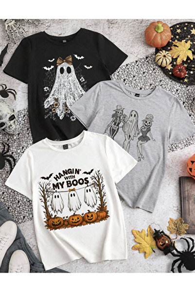 COHERENT Unisex Ανδρικό/Γυναικείο μπλουζάκι HANGIN 3-ΤΕΜΑΧΙΩΝ με ιδιαίτερη στ...