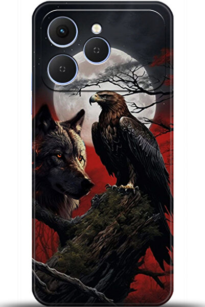 TECNO حافظة سبارك 40 مطبوعة بتقنية HD - أنا عديمة الدفاع 5735