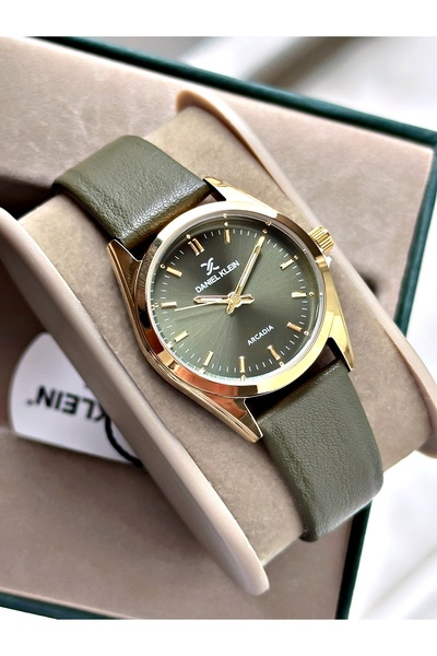 Daniel Klein Leather Cord Women's Wristwatch 30 mm