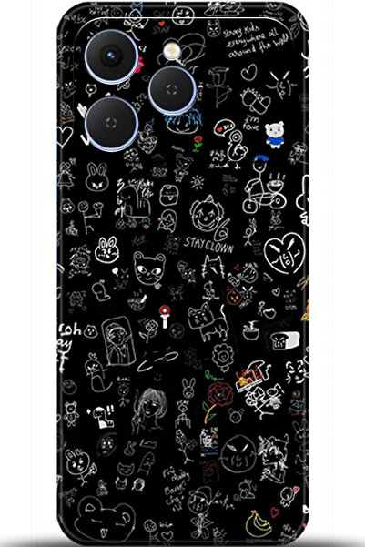 TECNO حافظة سبارك 40 مطبوعة بتقنية HD - أنا عديمة الحماية 5143