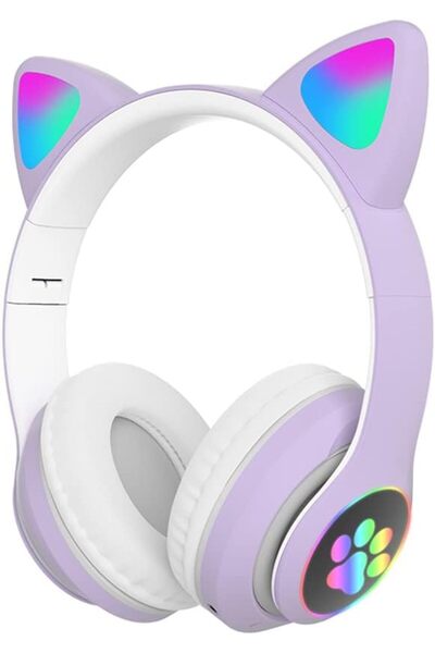 STARSTAR Children's school headphones with microphone, suitable for children,...