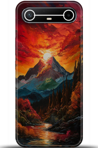 TECNO حافظة سبارك سليم 5G مطبوعة بتقنية HD - إذا كان الأمر مخصصًا له فقط 5224