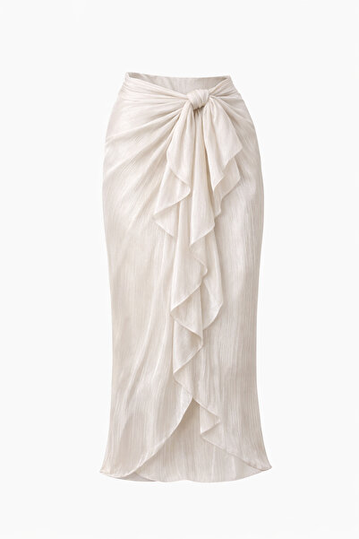 laviyonsa Transparent 100% Silk Chiffon Long Size Pareo (200*160 Rectangle)