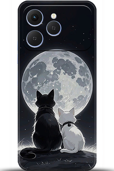 TECNO حافظة سبارك 40 مطبوعة بتقنية HD - أنا عديمة الحماية 5782