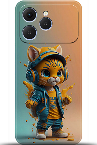 TECNO حافظة سبارك 40 مطبوعة بتقنية HD - أنا عديمة الأسلحة 5101