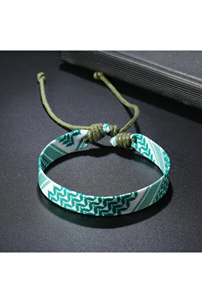 rage Youthful Cotton bracelet, green color