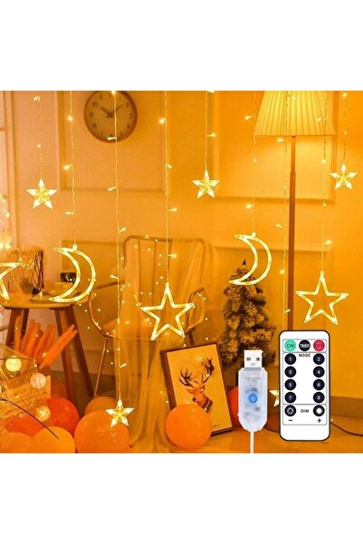 Greathings Декоративно осветление с 12 висящи лампи, 120 LED, с дистанционно ...