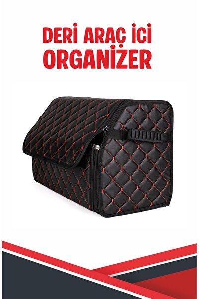 Bilge Sea CİTROEN AMİ UYUMLU DERİ ARAÇ İÇİ ORGANİZER KAPİTONE FERMUARLI