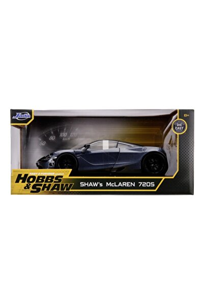 Simba Jada Fast And Furious Diecast Car Shaw S Mclaren 720S Scale 1:24