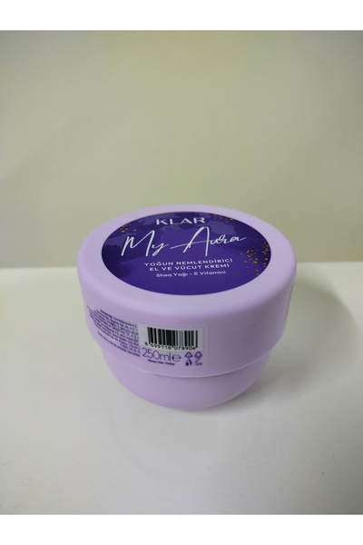 Klar My Aura Yoğun Nemlendirici El Ve Vücut Kremi Shea Yağı - E Vitamini 250 ml