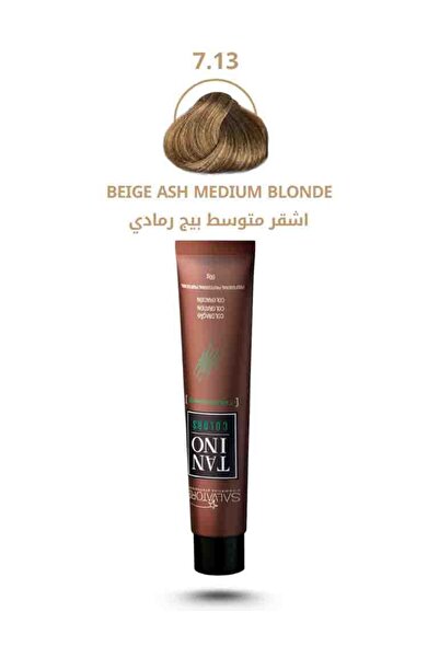 salvatORE Tanino Dye, Medium Ash Beige Blonde, Shade 7.13