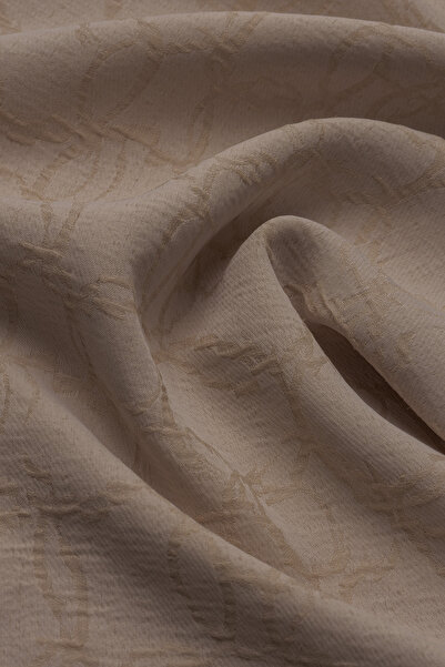 praye Șal cu model inelat Bej