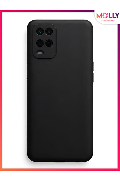 Molly Black Liquid Inside Velvet Matte Silicone Case for Oppo A54