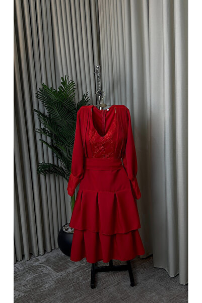 Olivia Barbie pleated short dress