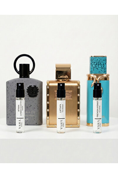 Afnan Collector's, The Kingdom, Vulcan feu 3'lü Meyve Dekant Seti 10 ML
