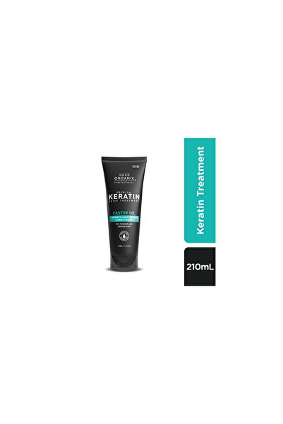 LUXE ORGANIX Hair Professionals Premium Keratin Treatment Castor Oil Deep Rep...