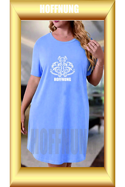 HOFFNUNG Unisex Short Sleeve Round Neck Arabisc Hoffning Printed Solid Color ...