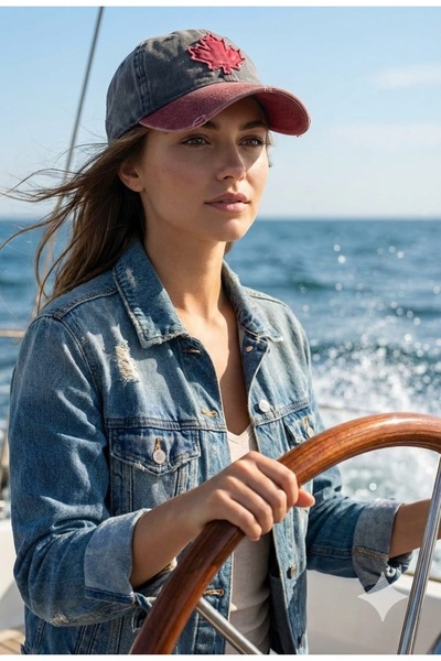 LAGRANZE Maple Heritage Cap – Premium Embroidery Detailed Unisex Hat