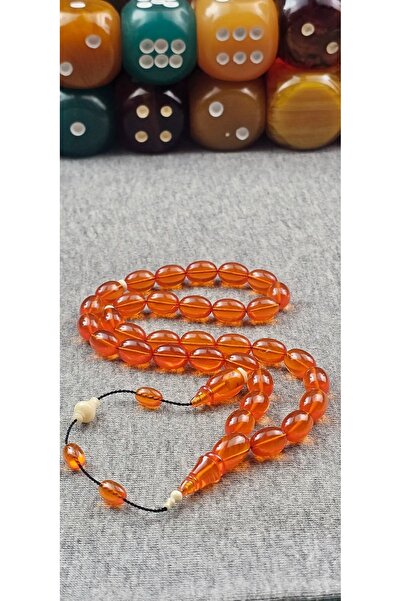 oraşlı Haşim Özaltı Natural Alman Zar & Alman Bakalit Sıkma Kehribar Tesbih –...