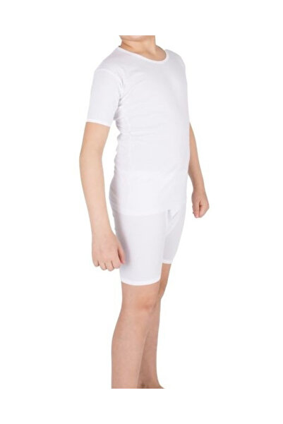 KAİZEN Youth underwear set, 100% Cotton undershirt and shorts (3 pieces), siz...