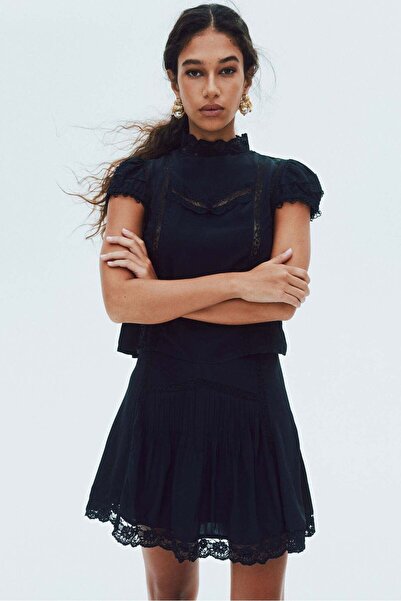 H&M Lace-detail skirt