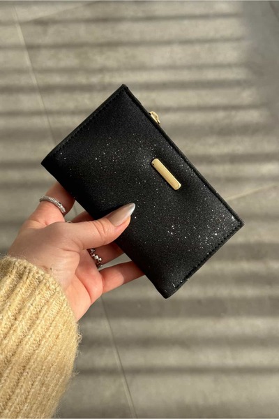 Yuka Atelier Glittery Wallet |   Elegant Shine & Functional Design