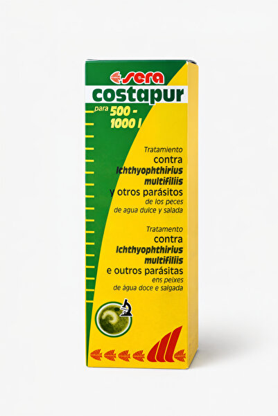 AQUA ROYAL PETSHOP Sera Costapur Akvaryum Balık Parazit İlacı 500–1000 L