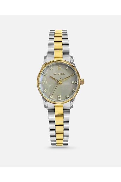 svisrose Sefrose Steel women's watch in silver and gold