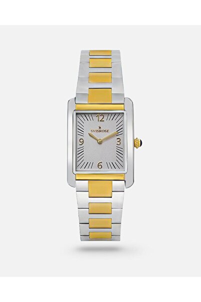 svisrose Sefrose Steel Men's Watch in Silver and Gold