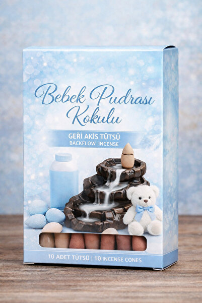 genel tr Bebek Pudra kokulu Geri Akış Tütsü