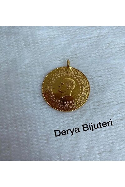 Yuchicly Gold Renk Profil Figürlü Yuvarlak Altın Kaplama Kararmaz Tam Kolye U...