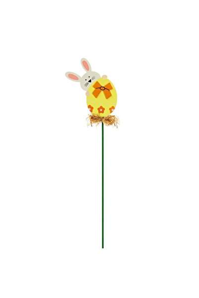 OEM Decorative Stick Bunny with Egg 27cm