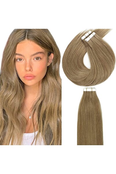 Estelle 24 Inch Nature Hair Extension Tape in,Remy Seamless Skin Weft Straigh...