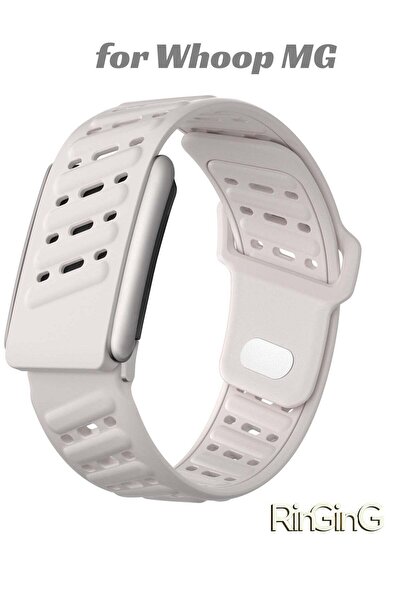RinGinG Rugged Comfort Silicone Wristband Compatible with WHOOP 5, MG Band