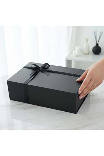 Trendmiya Mıknatıslı Siyah Premium Kutu