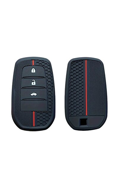 AUTOTOB Keyless key cover 3 buttons, Toyota Yaris, Yaris Cross, Camry, RAV4, ...