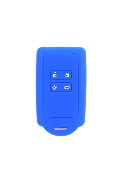AUTOTOB Husa cheie keyless din silicon Renault/Dacia, albastru