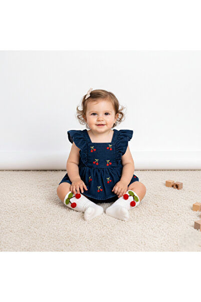 Coolimino KİRAZLI KIZ BEBEK TULUM