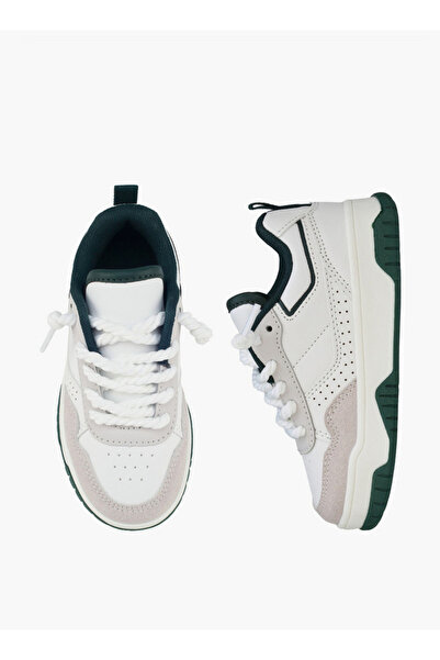 LBL by Shoexpress Boys Panelled Lace-Up Sneakers