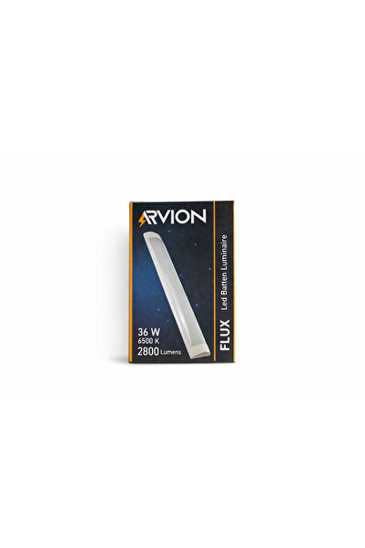 ARVİON 36W 120 CM Bant Armatür Beyaz Tasarruflu 5 Adet