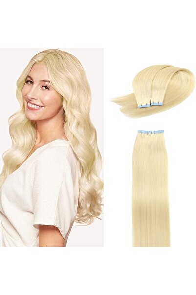 Estelle 24 Inch Nature Hair Extension Tape in,Remy Seamless Skin Weft Straigh...