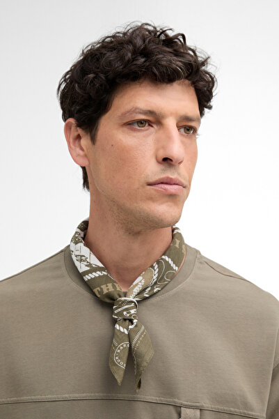 Barbour Heritage Bandana OL51 Mid Olive