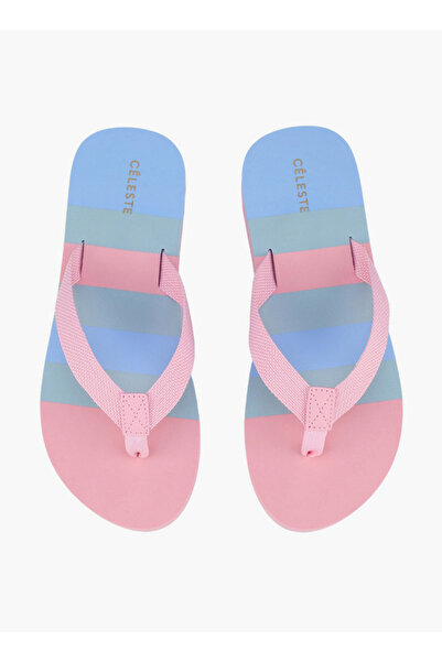 Celeste Women Striped Flip-Flops