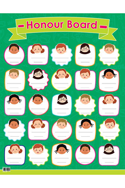 123Publishing House وجوه الأطفال – لوحة الشرف باللغة الإنجليزية