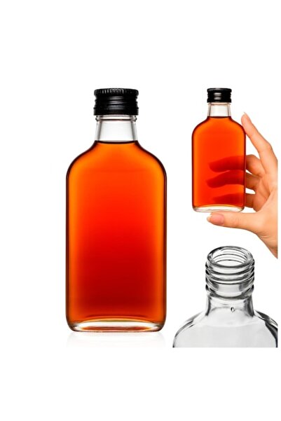 OEM Set of 50 Glass Flask Bottles, 200 ml