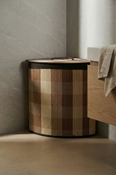 ACAR Nordic Cornered Bamboo Basket - 50 cm