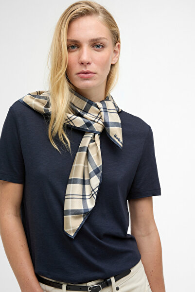 Barbour Kinsale Tartan Fular NY18 Dress Indigo Tartan