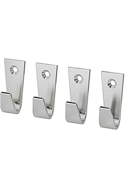 Generic Blecka Coat Hooks Nickel-Plated (4 cm) Set of 4