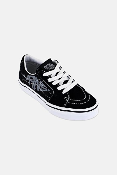 Vans Kids Girl Sk8 Low Lace Up Skateboarding Shoes, Black